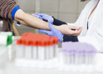 Blood sampling  in the medical laboratory